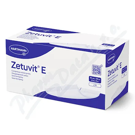 Hartmann Zetuvit E savé kompresy 10x10cm 50ks