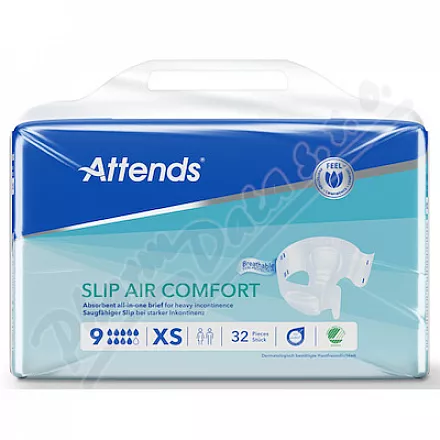 KALHOTKY ABSORPČNÍ ATTENDS SLIP AIR COMFORT, 9XS