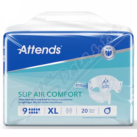 KALHOTKY ABSORPČNÍ ATTENDS SLIP AIR COMFORT, 9XL