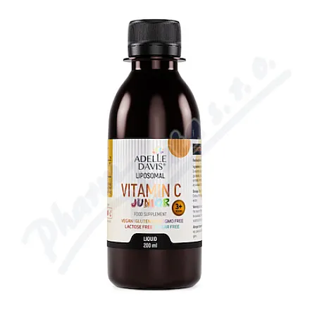 Adelle Davis Liposomalna witamina C JUNIOR 3+ 200 ml