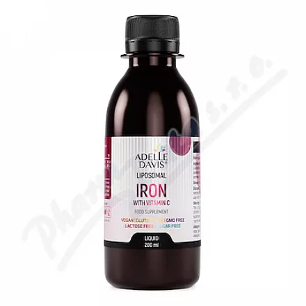 Adelle Davis Liposomal Iron+vit.C 200ml