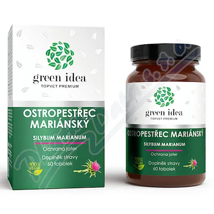 Green idea Ostropestřec mariánský bylinné tob.60