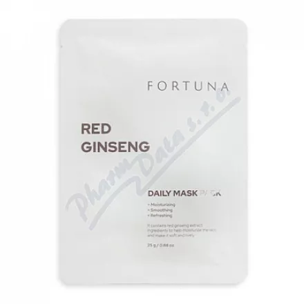 FORTUNA Red Ginseng Daily Mask Pack 1ks