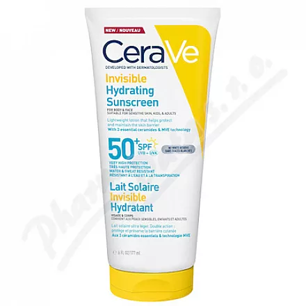 CeraVe Hydratační opalovací mléko SPF50+ 177ml
