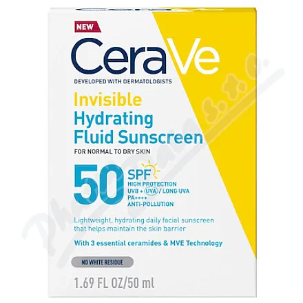 CeraVe Hydratační opalovací fluid SPF50 50ml