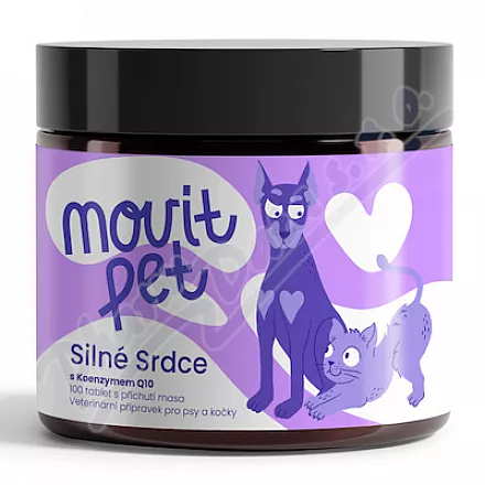 MOVit PET Silné Srdce s Koenzymem Q10 tbl.100
