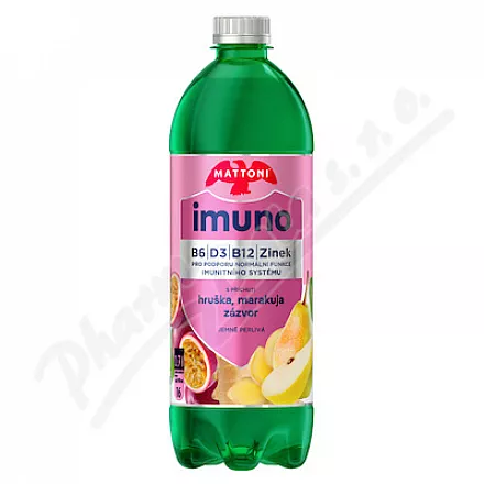 Mattoni Imuno hruš.marak.zázvor jemně perlivá 0.7l