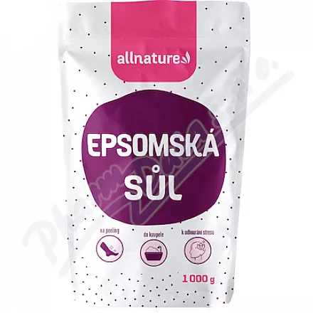 Allnature Epsomská sůl 1000g