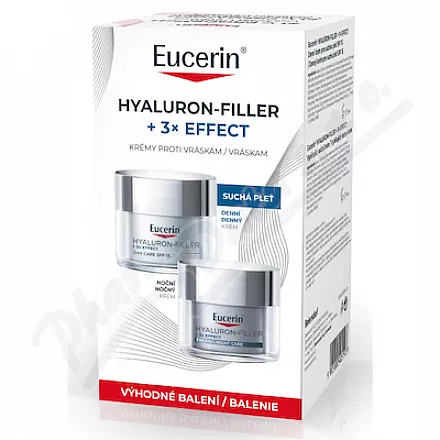 Eucerin HyaluronFiller+3xEff.den+noc kr.2x50ml2026