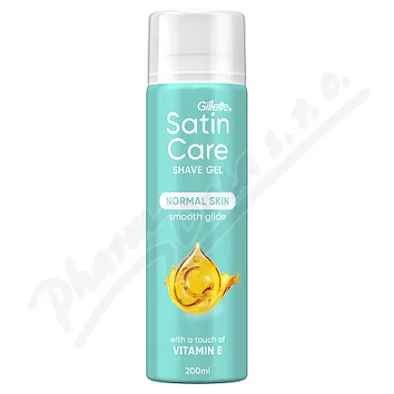 Gillette Satin Care gel na holení s vit.E 200ml