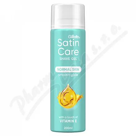 Gillette Satin Care gel na holení s vit.E 200ml