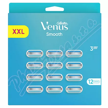 Gillette Venus Smooth náhradní hlavice XXL 12ks
