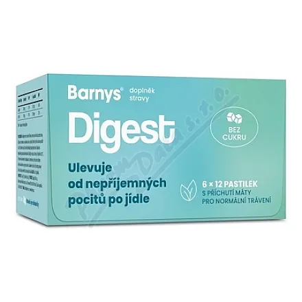Barnys Digest 6x12 pastilek
