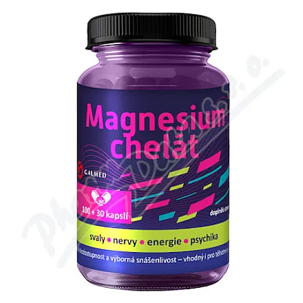 Magnesium chelát cps.100+30 Galmed