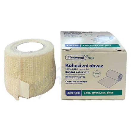 Kohezivní obvaz samodržící nester.4cmx4m Steriwund