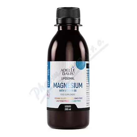 Adelle Davis Liposomal Magnesium+vit.B6 200ml