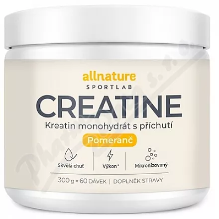 Allnature Sportlab Creatine monohydrát pomer.300g