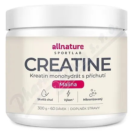 Allnature Sportlab Creatine monohydrát malina 300g