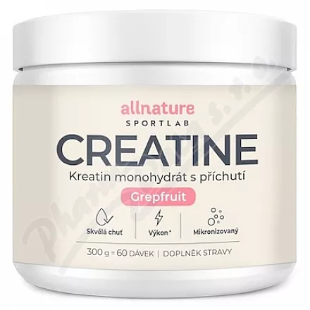 Allnature Sportlab Creatine monohydrát grep 300g