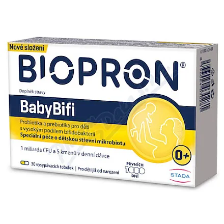 Biopron BabyBifi – probiotyki dla dzieci, 30 tabletek