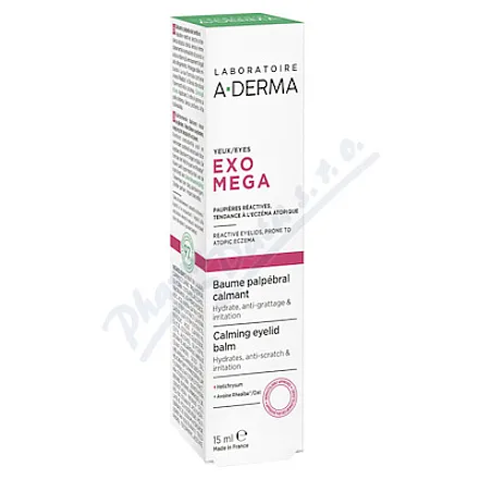 A-DERMA Exomega zklid.balzám na oční okolí 15ml