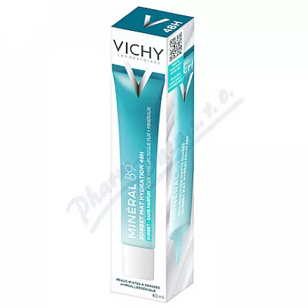 VICHY Minéral 89 48H Hydratační sorbet 40ml