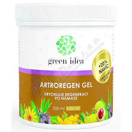 Green idea Artroregen żel 250 ml + 50 ml 20% DODATKOWO
