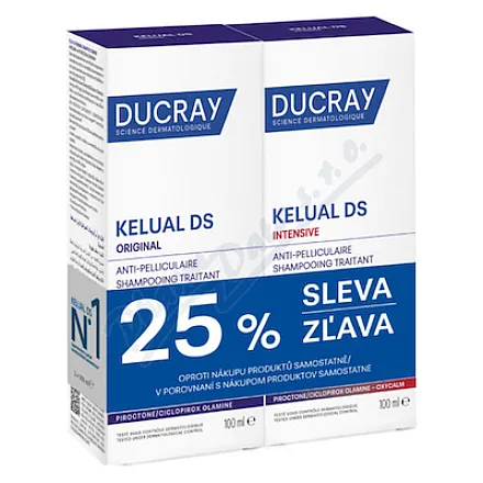DUCRAY Kelual DS Intens. 100 ml + DS Origin. szampon 100 ml