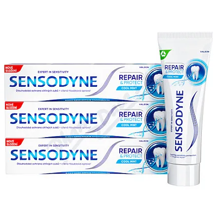 Sensodyne Repair&Protect Cool Mint zub.past.3x75ml