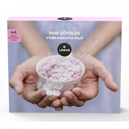 LEROS Paní učitelce výběr ovocných čajů 6x5sáčků