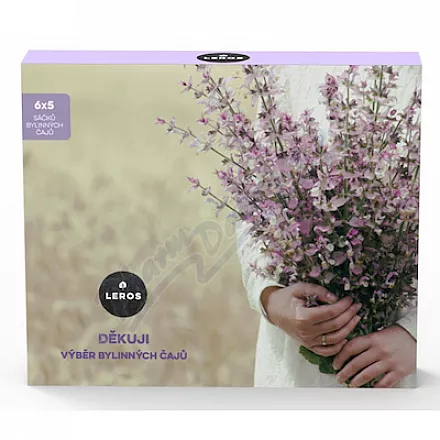 LEROS Děkuji výběr bylinných čajů 6x5sáčků