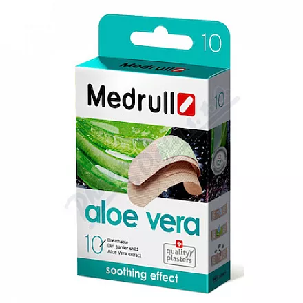 Medrull náplasti Aloe Vera 10ks