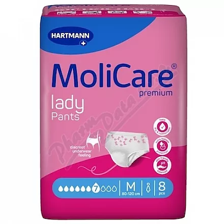 KALHOTKY NAVLÉKACÍ MOLICARE LADY PANTS 7 KAPEK M