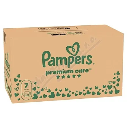 Pampers Premium Care 7 – pieluchy dla dzieci od 15 kg, 120 sztuk