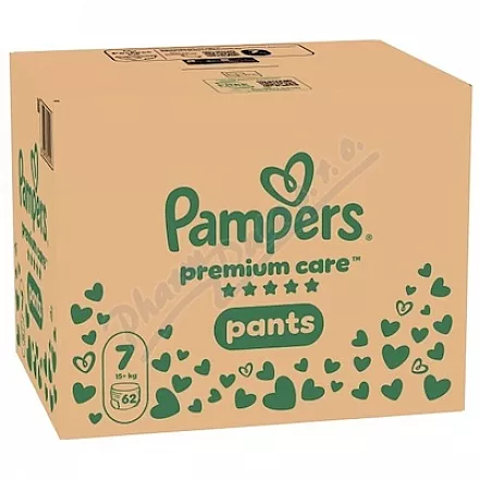 Pampers Premium Care Pants 7 pl.kalh.15+ kg 62ks