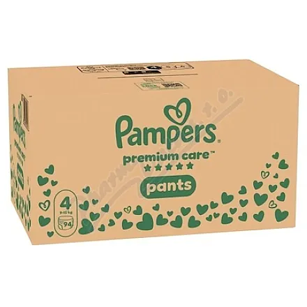 Pampers Premium Care Pants 4, pieluchy-spodnie 9–15 kg, 94 szt.