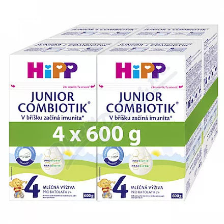 HiPP 4 Junior Combiotik mléčná výživa 4x600g