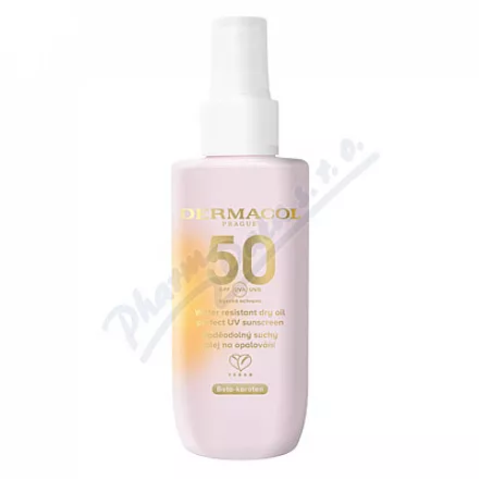 Dermacol Voděodolný suchý olej na opal.SPF50 150ml