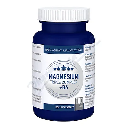 Magnesium Triple Complex + B6 cps.100