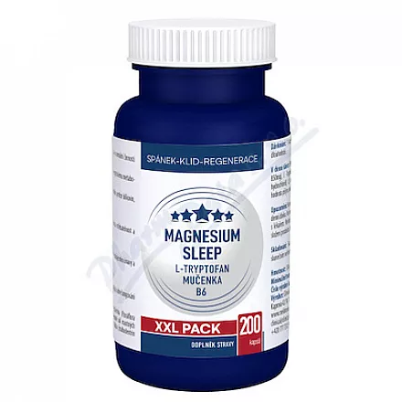 Magnesium Sleep L-Tryptofan Mučenka B6 cps.200