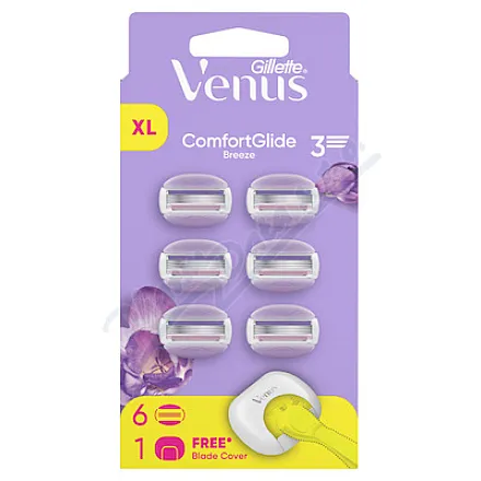 Gillette Venus ComfortGl.Breeze náhr.hl.6ks+cover