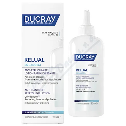 DUCRAY Kelual Squanorm płyn przeciwłupieżowy 190 ml