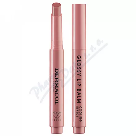 Dermacol Glossy Lip Balm Cool.Effec.Vanill.01 1.8g