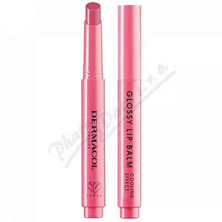 Dermacol Glossy Lip Balm Cool.Effect Lychee04 1.8g