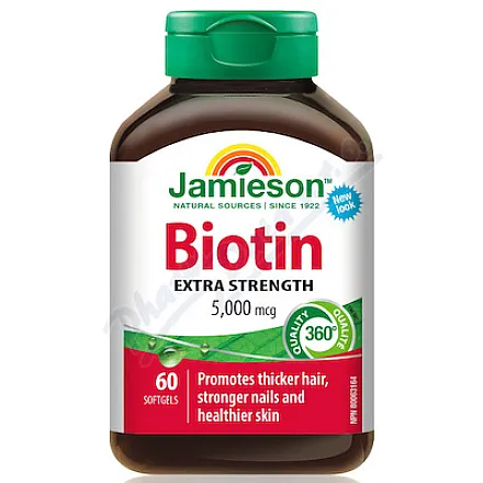JAMIESON Biotin 5000mcg tbl.60