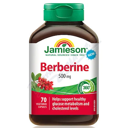 JAMIESON Berberin 500mg cps.70