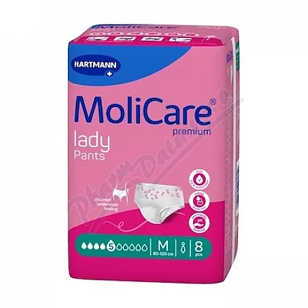 KALHOTKY NAVLÉKACÍ MOLICARE LADY PANTS 5 KAPEK M