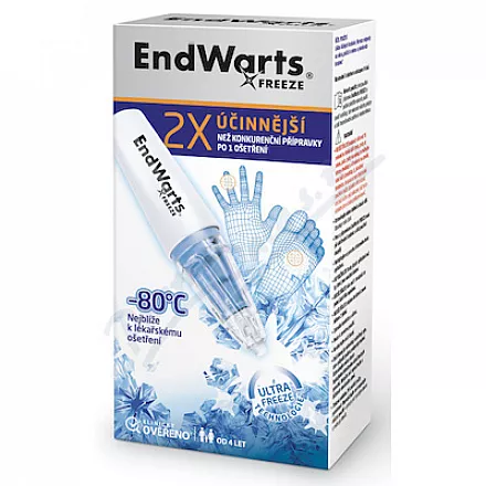 EndWarts FREEZE kryoterapie bradavic 7.5g