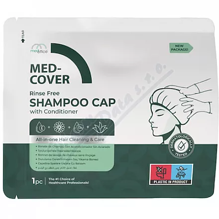 MED-COVER Rinse Free Shampoo Cap With Condit.1ks
