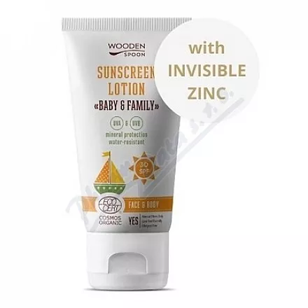 Wooden Spoon Baby&Fam.Op.těl.mléko SPF30 BIO150ml